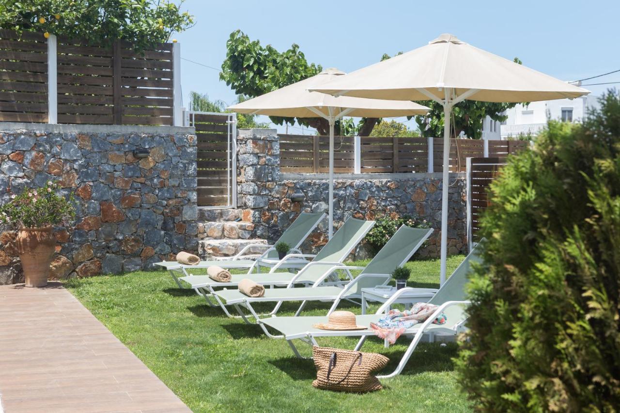 Pelagias Villa Paralia Kourna Exterior foto